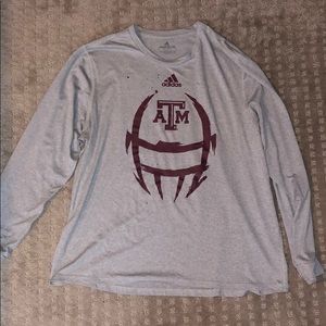 Texas A&M Adidas Long Sleeve